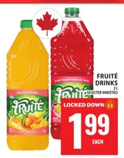Food Basics FRUITÉ DRINKS offer
