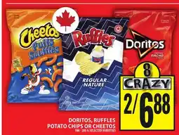 Food Basics DORITOS, RUFFLES POTATO CHIPS OR CHEETOS offer