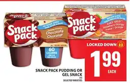 Food Basics SNACK PACK PUDDING OR GEL SNACK offer