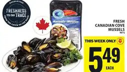 Food Basics FRESH CANADIAN COVE MUSSELS offer