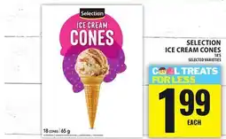 Food Basics SELECTION ICE CREAM CONES offer