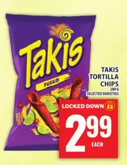 Food Basics TAKIS TORTILLA CHIPS offer
