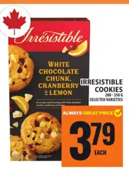 Food Basics IRRESISTIBLE COOKIES offer