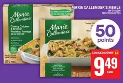 Food Basics MARIE CALLENDER'S MEALS offer