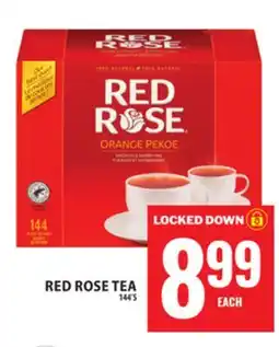 Food Basics RED ROSE TEA offer