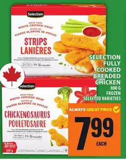 Food Basics SELECTION FULLY COOKED BREADED CHICKEN offer