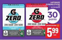 Food Basics GATORADE POWDER STICKS offer