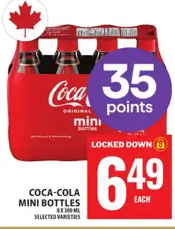 Food Basics COCA-COLA MINI BOTTLES offer