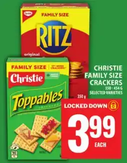Food Basics CHRISTIE FAMILY SIZE CRACKERS offer