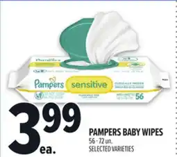 Metro PAMPERS BABY WIPES offer