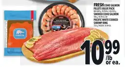 Metro FRESH COHO SALMON FILLETS VALUE PACK offer