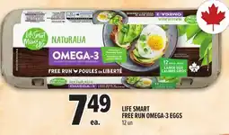 Metro LIFE SMART FREE RUN OMEGA-3 EGGS offer