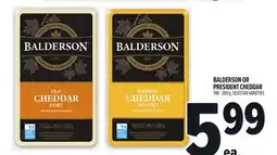 Metro BALDERSON OR PRESIDENT CHEDDAR offer
