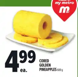 Metro CORED GOLDEN PINEAPPLES offer