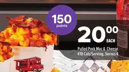 Metro PULLED PORK MAC & CHEESE offer