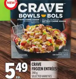 Metro CRAVE FROZEN ENTRÉES offer