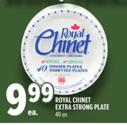 Metro ROYAL CHINET EXTRA STRONG PLATE offer