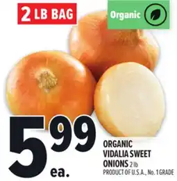 Metro ORGANIC VIDALIA SWEET ONIONS offer