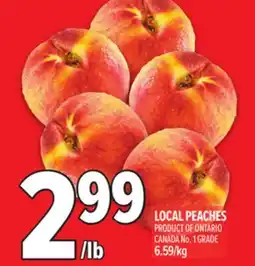 Metro LOCAL PEACHES offer