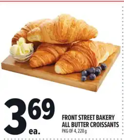 Metro FRONT STREET BAKERY ALL BUTTER CROISSANTS offer