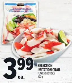 Metro SELECTION IMITATION CRAB offer