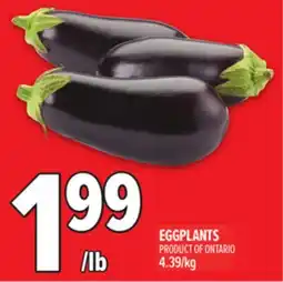 Metro EGGPLANTS offer