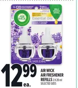 Metro AIR WICK AIR FRESHENER REFILLS offer
