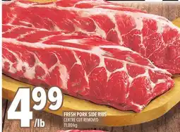 Metro FRESH PORK SIDE RIBS offer