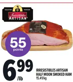 Metro IRRESISTIBLES ARTISAN HALF MOON SMOKED HAM offer