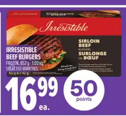Metro IRRESISTIBLE BEEF BURGERS offer