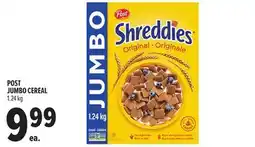Metro POST JUMBO CEREAL offer