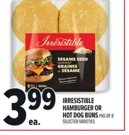 Metro IRRESISTIBLE HAMBURGER OR HOT DOG BUNS offer