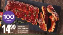 Metro FRESH 2 GO PORK BACK RIBS offer