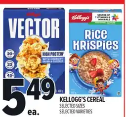 Metro KELLOGG'S CEREAL offer