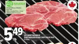 Metro LIFE SMART NATURALIA PORK SHOULDER BLADE CHOPS VALUE PACK offer