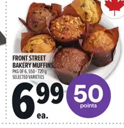 Metro FRONT STREET BAKERY MUFFINS offer