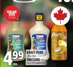 Metro KRAFT PURE 355 ML OR DRESSING 710 ML offer