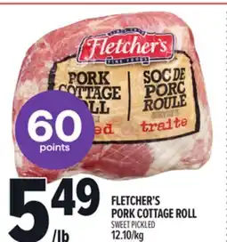 Metro FLETCHER'S PORK COTTAGE ROLL offer