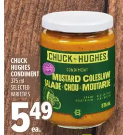 Metro CHUCK HUGHES CONDIMENT offer