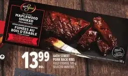 Metro 44TH STREET PORK BACK RIBS offer