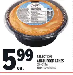 Metro SELECTION ANGEL FOOD CAKES offer