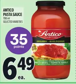 Metro ANTICO PASTA SAUCE offer