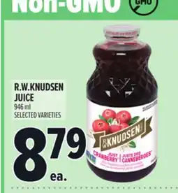 Metro R.W.KNUDSEN JUICE offer