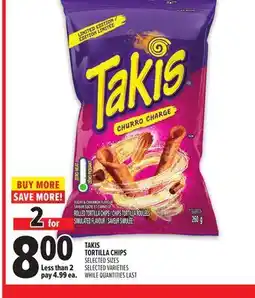 Metro TAKIS TORTILLA CHIPS offer
