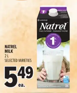 Metro NATREL MILK offer