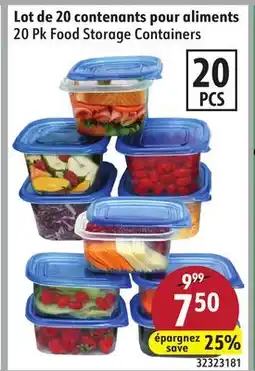 Sushi Shop 20 Pk Food Storage Containers offer