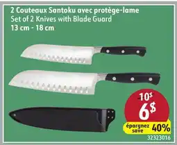 Sushi Shop Set of 2 Knives with Blade Guard 13 cm - 18 cm offer