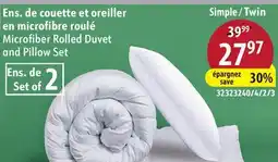Sushi Shop Microfiber Rolled Duvet and Pillow Set offer