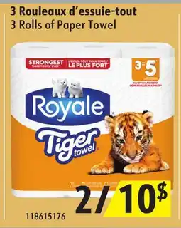 Sushi Shop 3 Rolls of Paper Towel offer