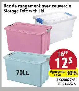 Sushi Shop Storage Tote with Lid offer